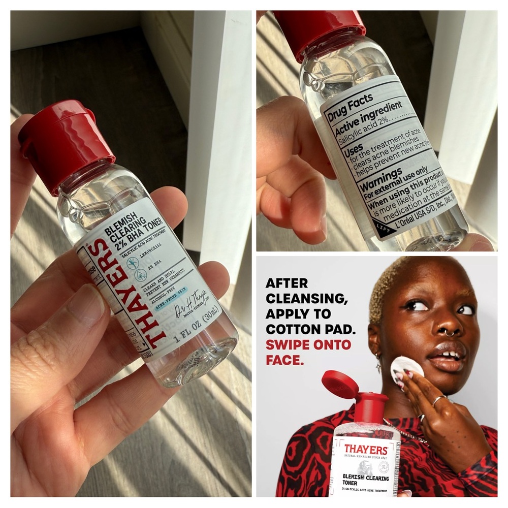 Thayers Blemish Clearing Toner with 2% Salicylic Acid- 30ML